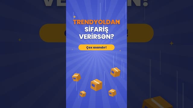 Trendyoldan birbaşa sifariş qaydası