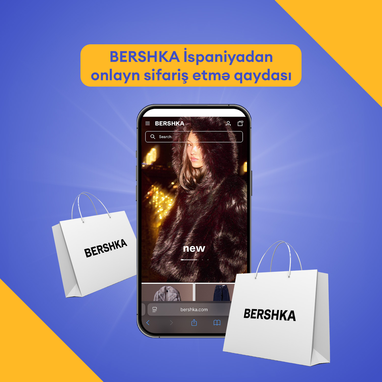 Bershka İspaniyadan Sifariş – Kargolux ilə Təlimat 2025