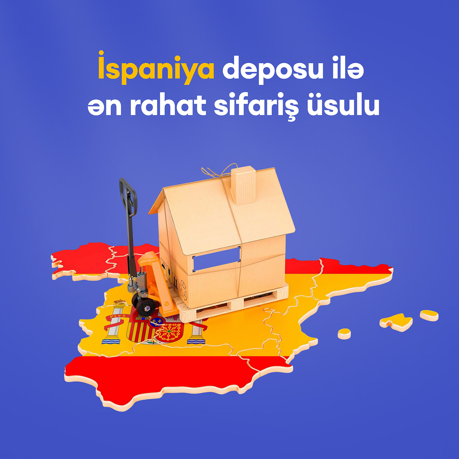 İspaniyadan Azərbaycana çatdırılma – Kargolux-un rəsmi İspaniya deposu ilə ən rahat sifariş üsulu