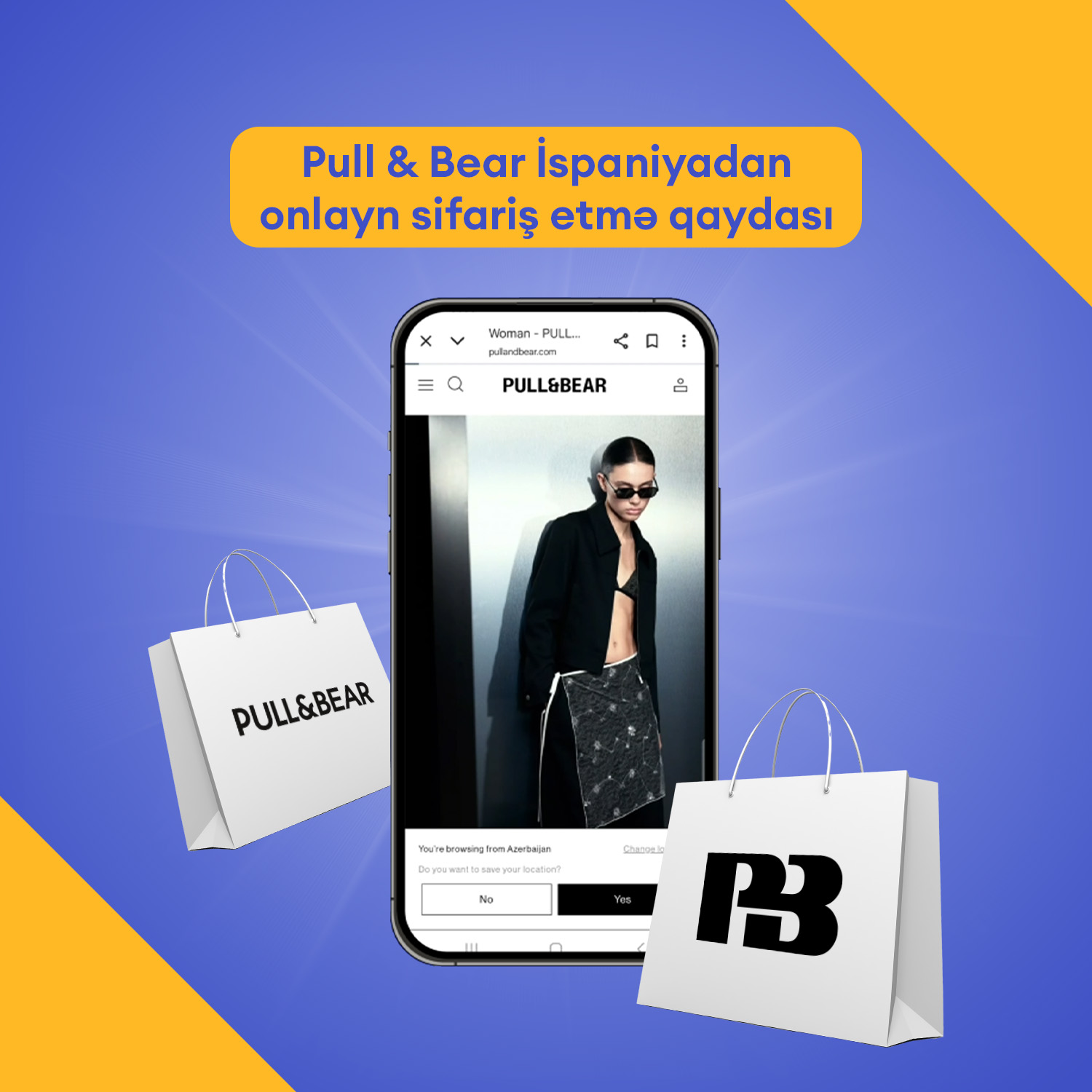 Pull&Bear İspaniyadan Sifariş-Kargolux ilə Təlimat 2025