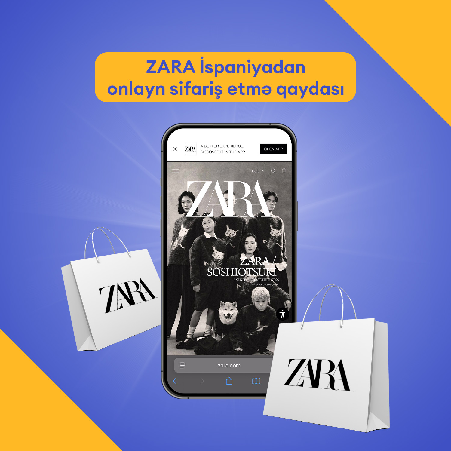 Zara İspaniyadan Sifariş - Kargolux ilə təlimat 2025